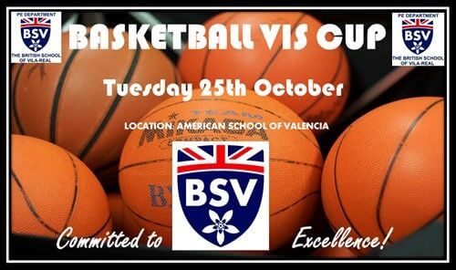 BASKETBALL VIS CUP: Next Tuesday 25th October