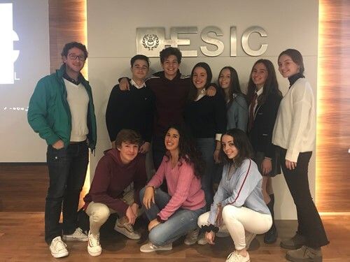 YEAR 12 VISITED ESIC IN VALENCIA